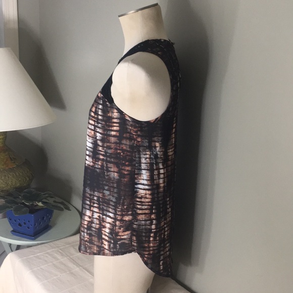 Mossimo Steampunk TANK Black Shred Arty unique  XS - Picture 3 of 7